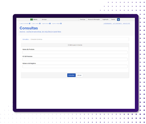 Consulta Anvisa Produto
