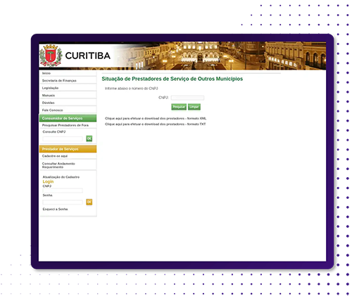 Prefeitura / PR / Curitiba / CPOM