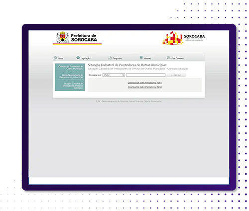 Prefeitura / SP / Sorocaba / CPOM