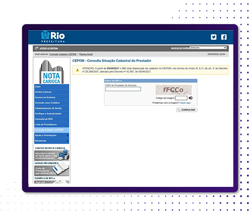 Prefeitura / RJ / Rio de Janeiro / CPOM