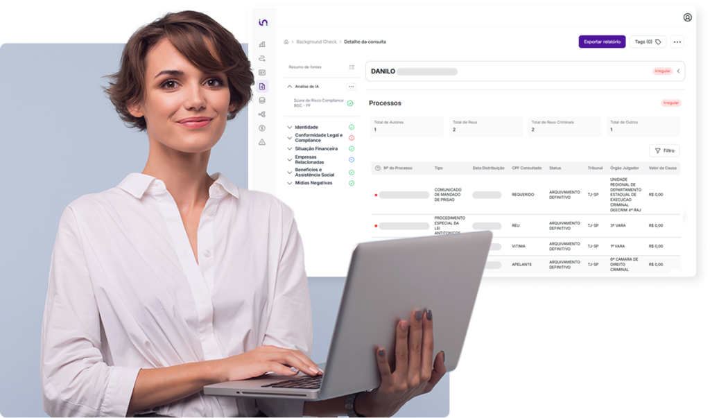 background check para KYE